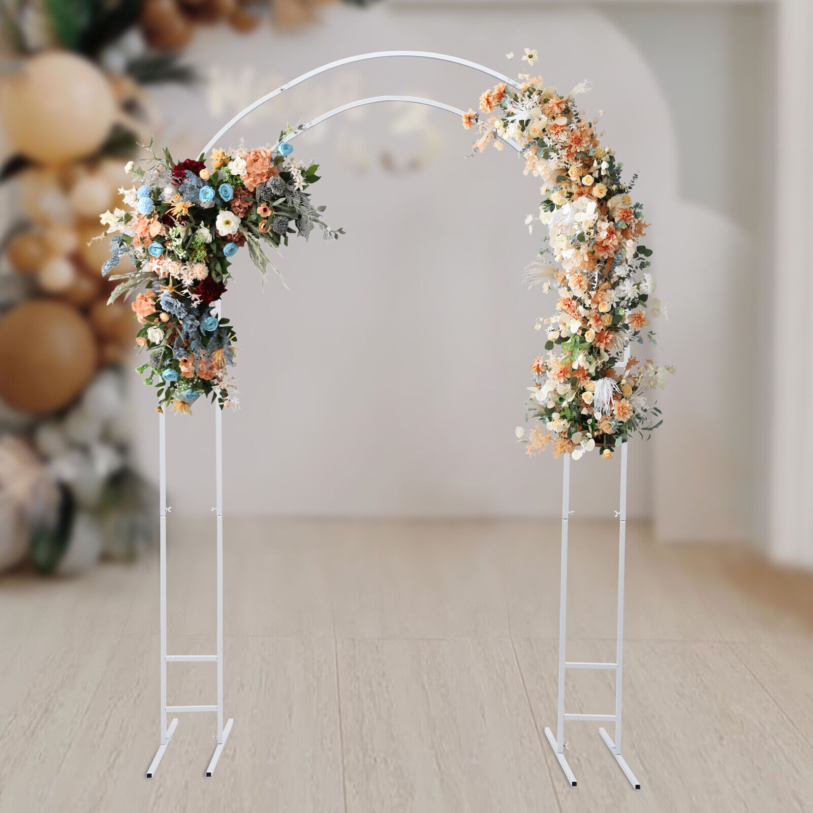 Wedding Balloon Arch - Metal Wedding Stand Arch Frame Backdrop