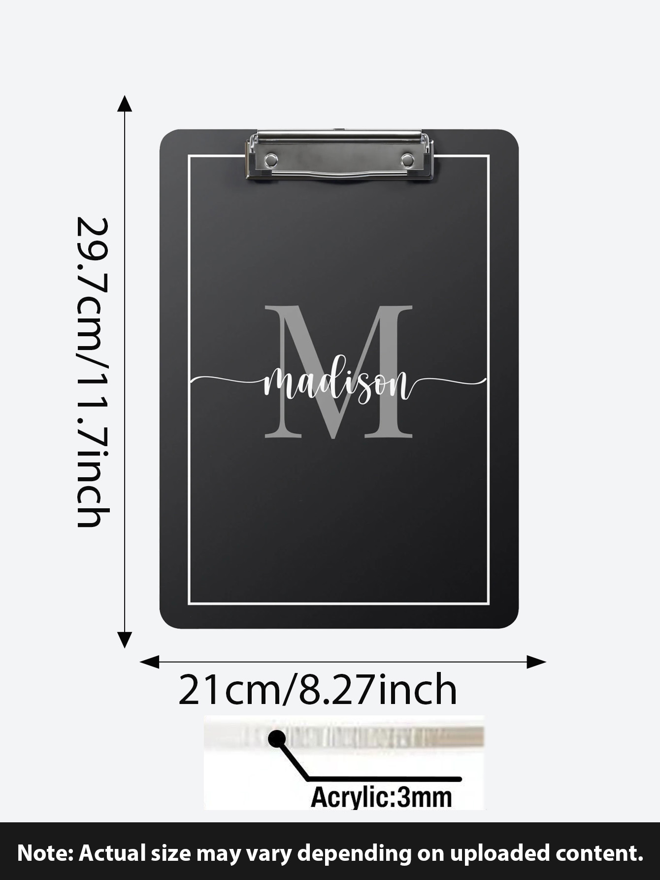Custom Company Logo Clipboard, - Wedding Supply Company 评论和价格