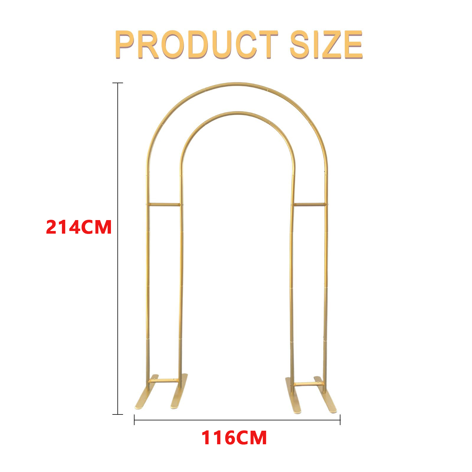 Open Arch Backdrop Stand, Doub - Wedding Balloon Arch 评论和价格