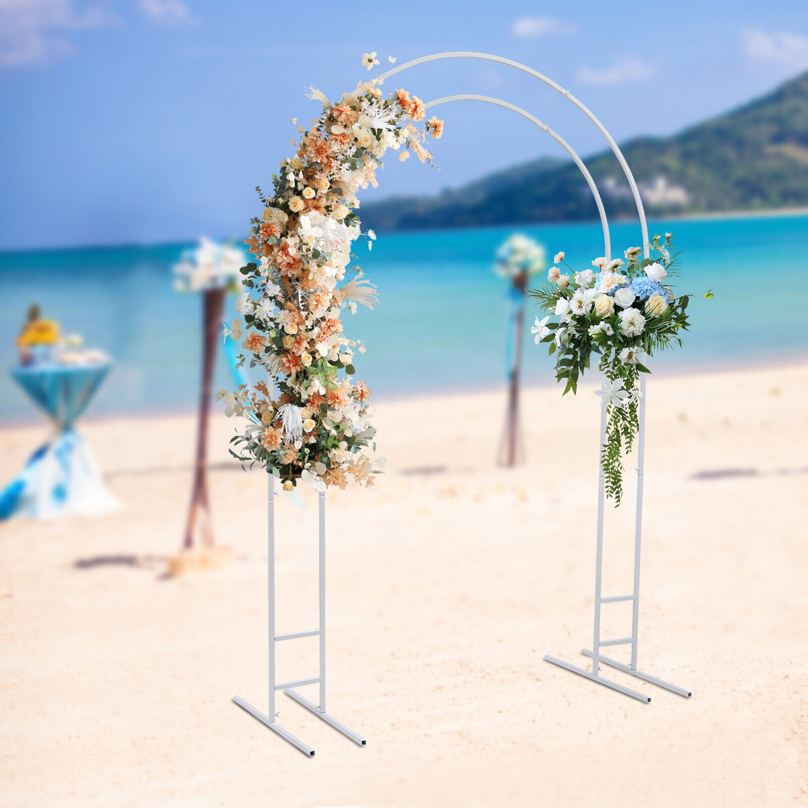 Metal Wedding Stand Arch Frame - Wedding Balloon Arch 评论和价格