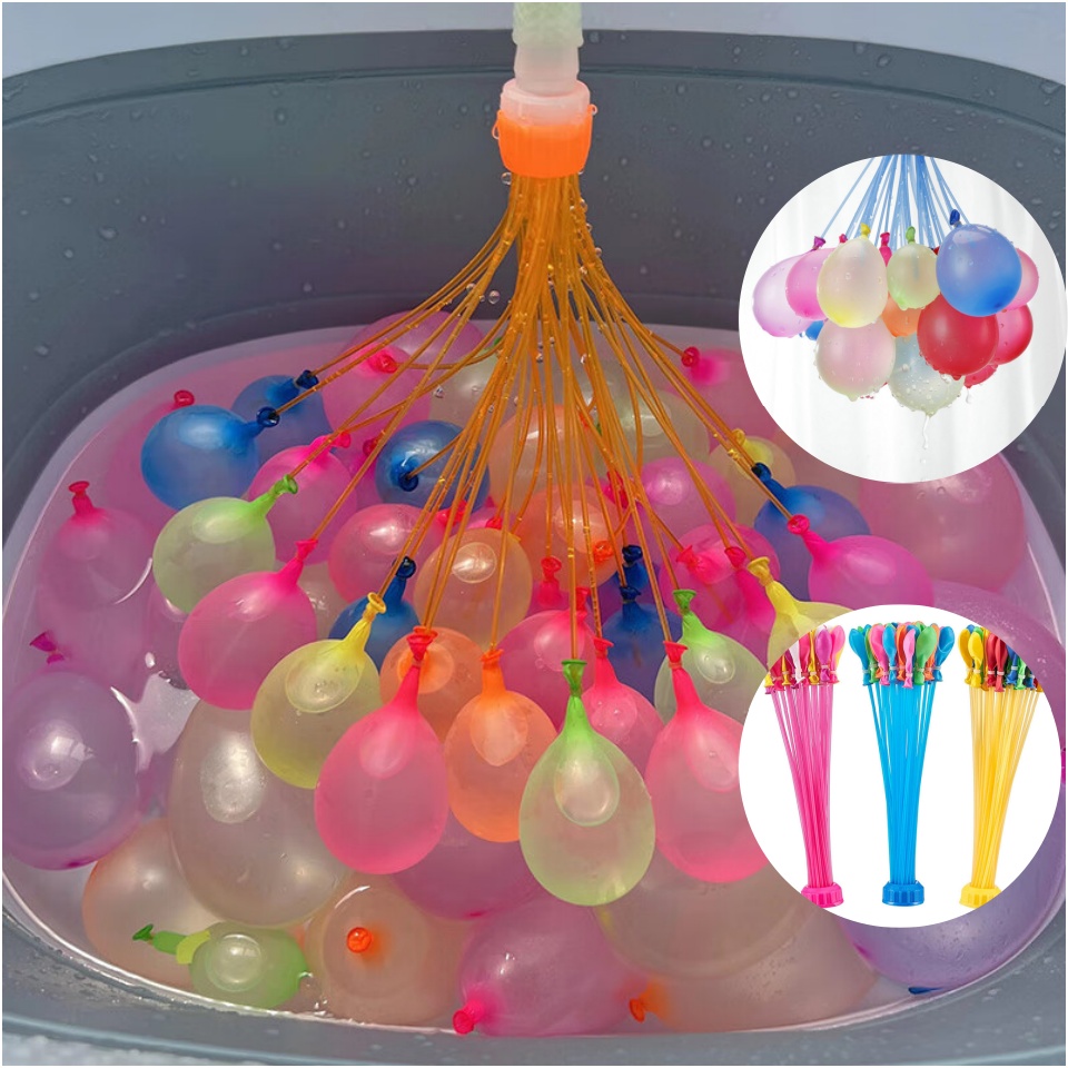 Fast Water Filling Balloon Sel - Confetti Balloon Set 评论和价格