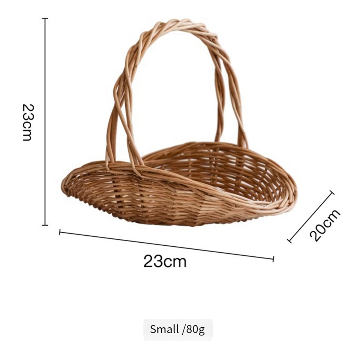 ABST Picnic Basket Easter Cand - Flower Girl Basket 评论和价格