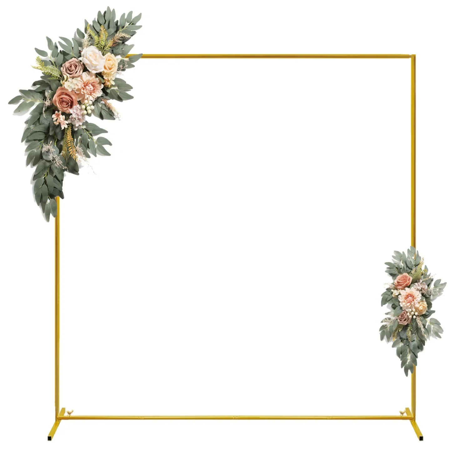 Gold Wedding Arches Square Bac - Wedding Balloon Arch 评论和价格